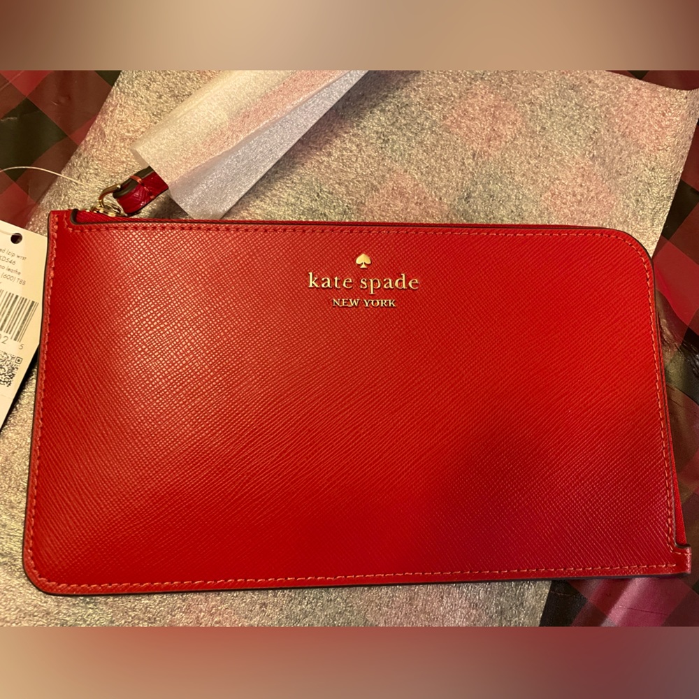 NWT Kate Spade Wallet Red